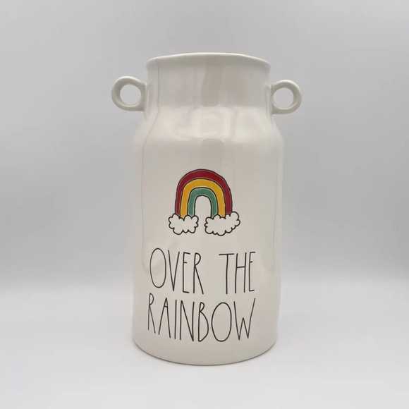 Rae Dunn Other - RAE DUNN over the rainbow canister Double Handle Crock.